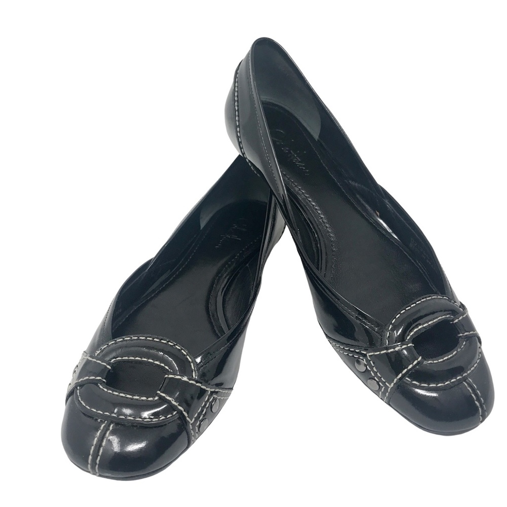 Cole Haan Black Patent Flats  Sz 5.5B